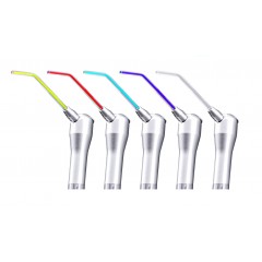 3D Dental Crystal Tip Type Air/Water Tips Plastic Core Rainbow 1600/Pk